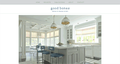 Desktop Screenshot of goodbonesdesign.com